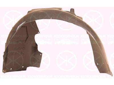 Liner, wheelhouse, Plastic, Right Front