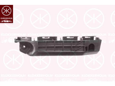 Mounting Bracket, bumper, Plastic, Left Front