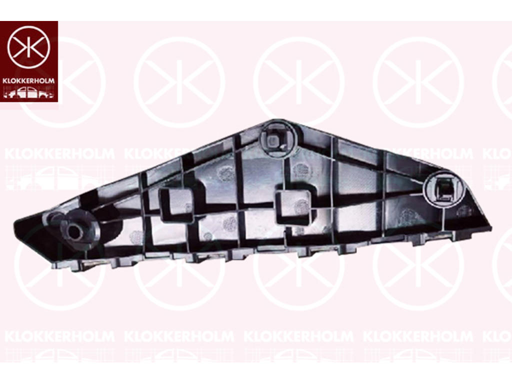 Кронштейн, буфер, полимерный материал, спереди слева