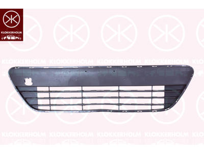 Ventilation Grille, bumper, Front, dark grey