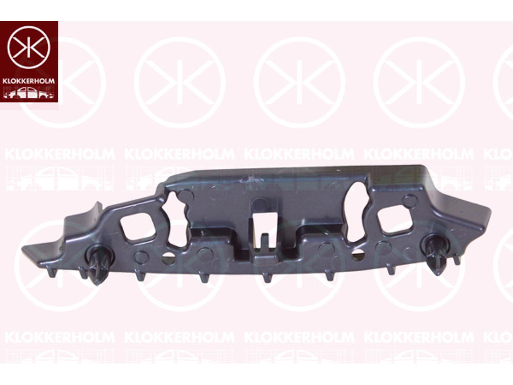 Mounting Bracket, bumper, Plastic, Left Front