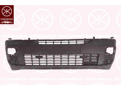 Bumper, Front, black