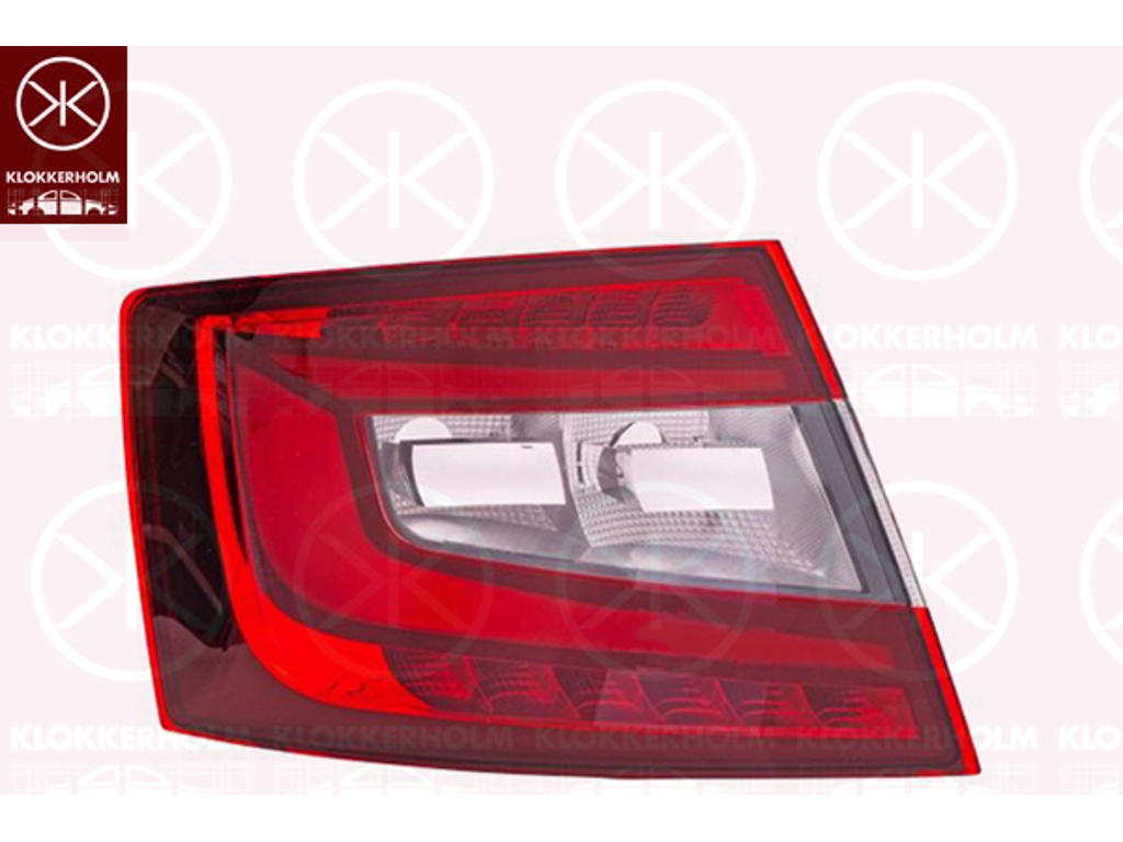 Baglygte, højre, LED, uden lampeholder, PY21W, P21W
