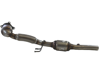 Catalytic Converter, with mounting parts, Euro 5