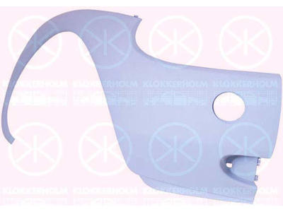 Bumper, w/primer, Right Front, not for vehicle equipment line/variant: Sport