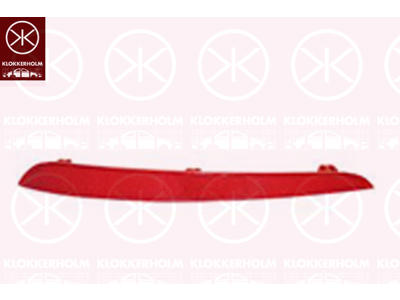 Reflector, red, Left Rear
