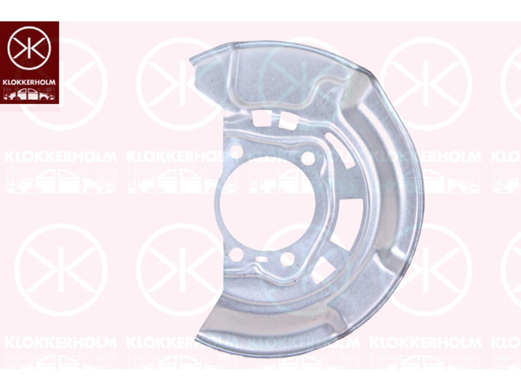 Bromssköld, framaxel vänster, Diameter 1/diameter 2 [mm]: 310/90, förzinkad