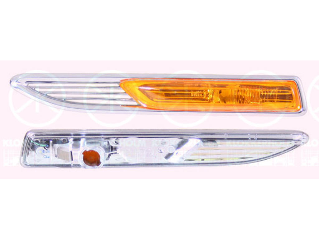 Direction Indicator, without bulb holder, yellow, Right Front