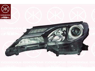 Forlygte, højre, D4S (gasudladningspærer), HB3, WY21W, LED, uden indstillingsmotor for LWR