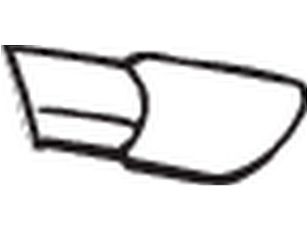 Exhaust Pipe, See accessories list for additionally required parts:  