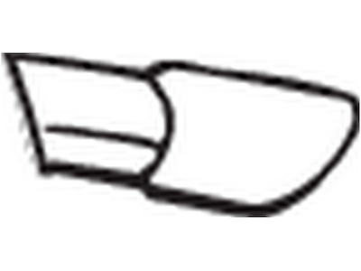 Exhaust Pipe, See accessories list for additionally required parts:  