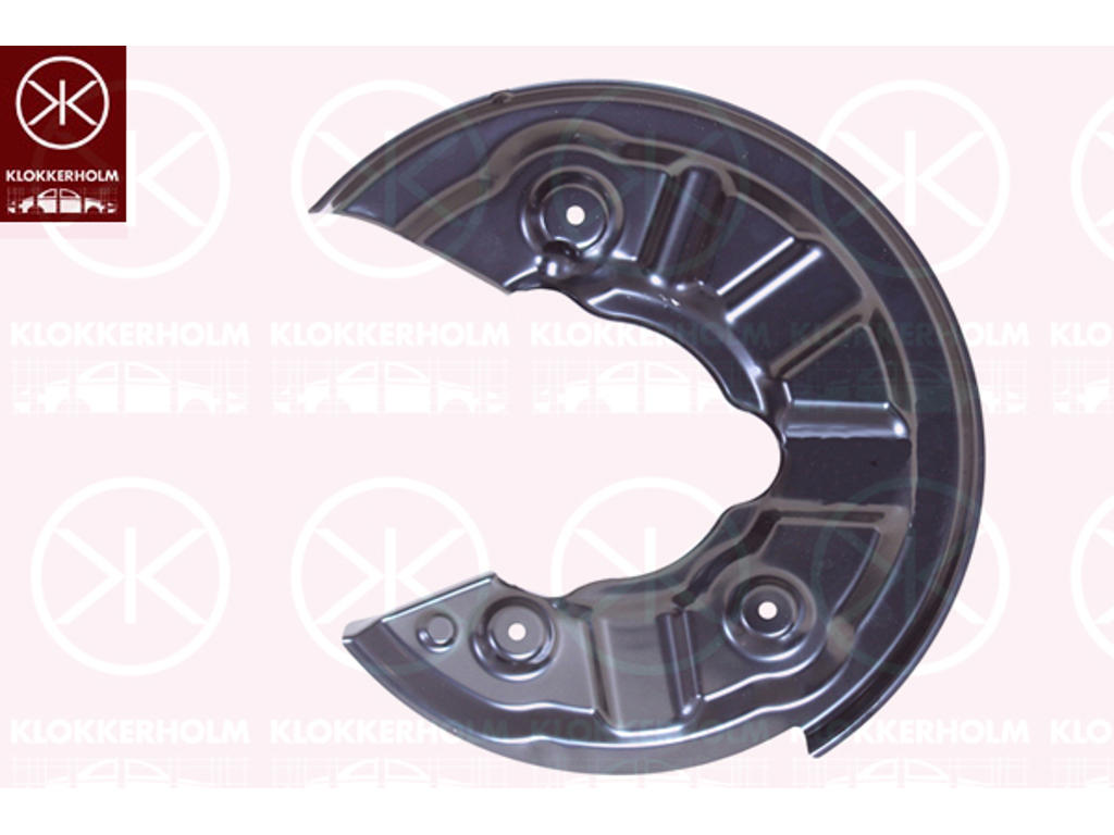 Splash Guard, brake disc, 4WD, Rear Axle Left, for brake disc diameter [mm]: 272