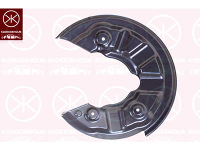 Bromssköld, 4WD, Bakaxel vänster, för bromsskivediameter [mm]: 272