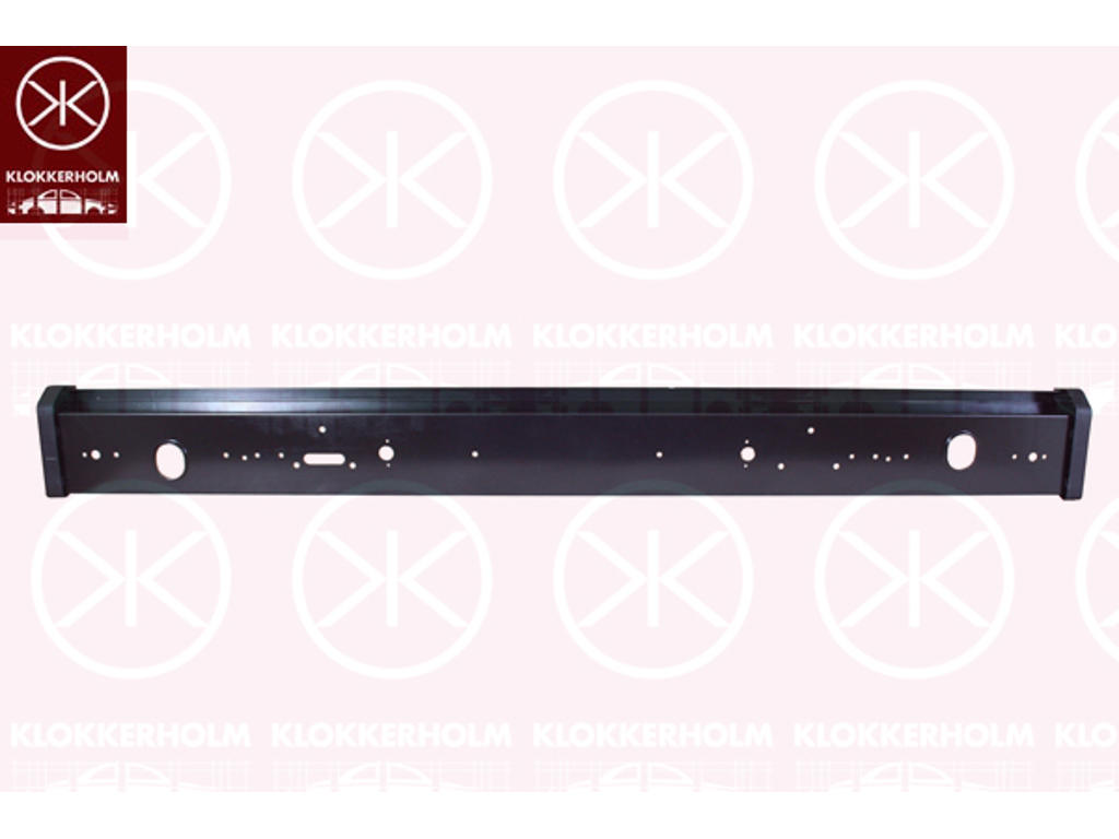 Bumper, Rear, Steel