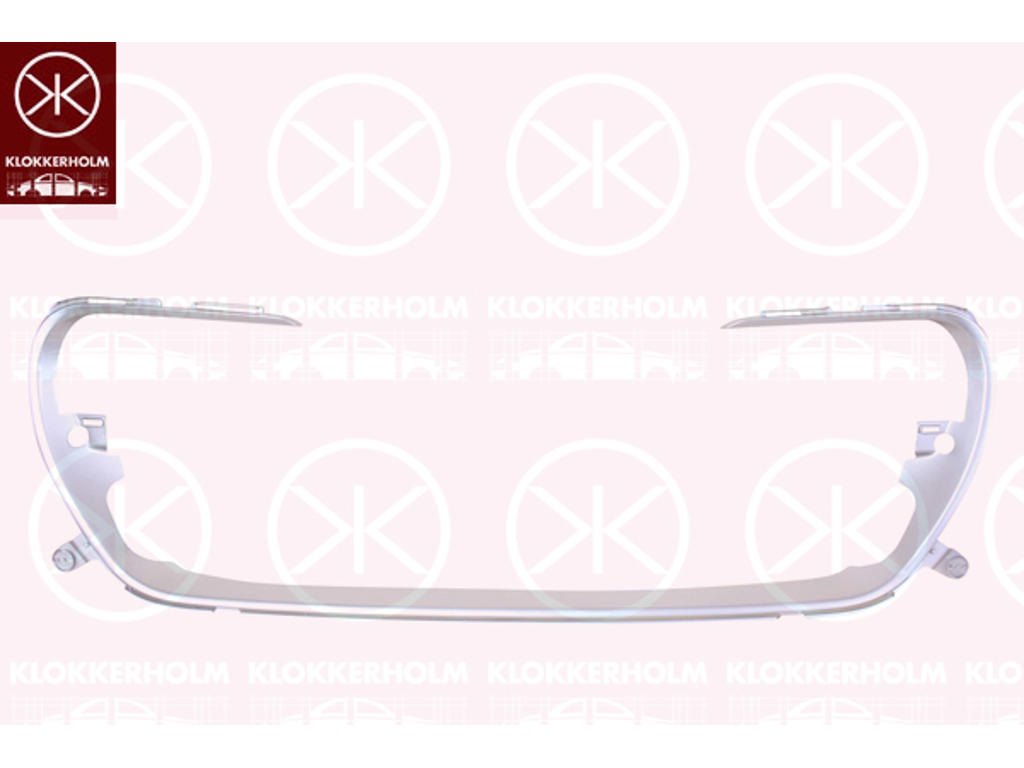 Frame, radiator grille, grey