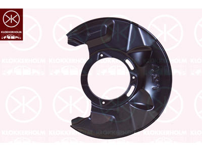 Splash Guard, brake disc, Front Axle, Model Year from: 2013