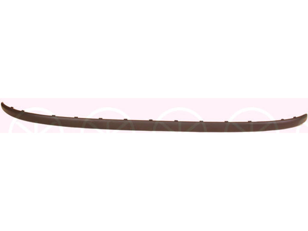 Trim/Protection Strip, bumper, Rear, black