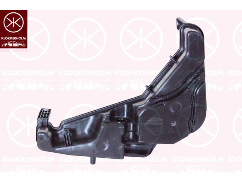 Washer Fluid Reservoir, window cleaning, with sensor