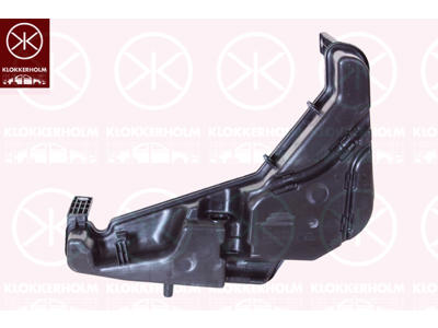 Washer Fluid Reservoir, window cleaning, with sensor