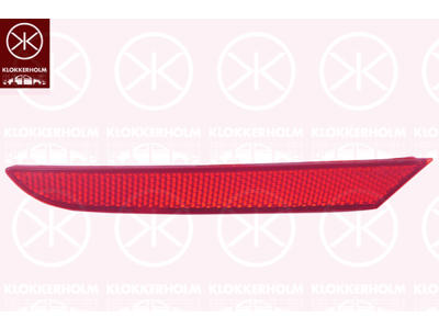 Reflector, Right Rear, red