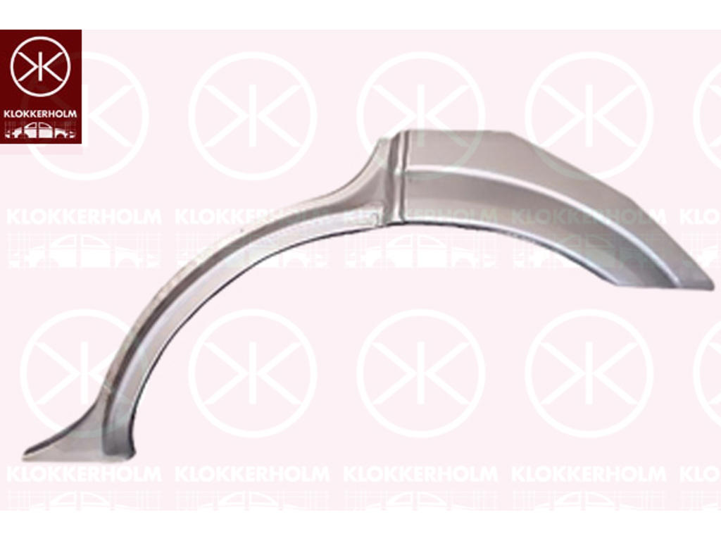 Quarter Panel, Left, Repair Panel, Wheel Arch Border