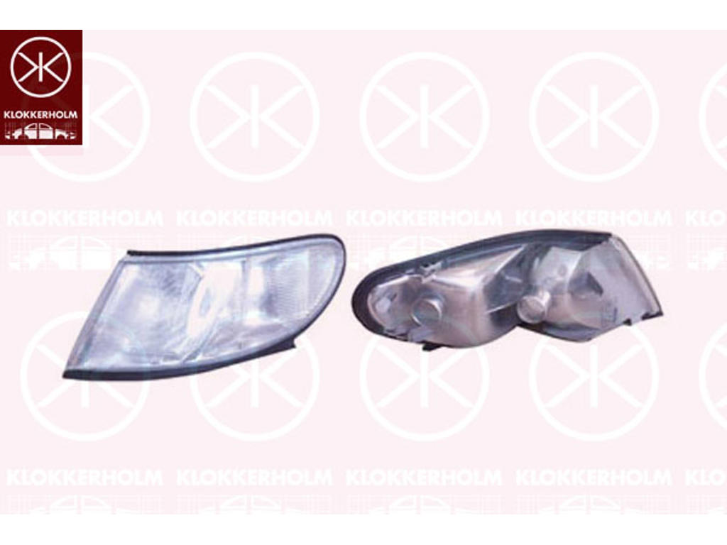Blinker, utan lamphållare, Vänster