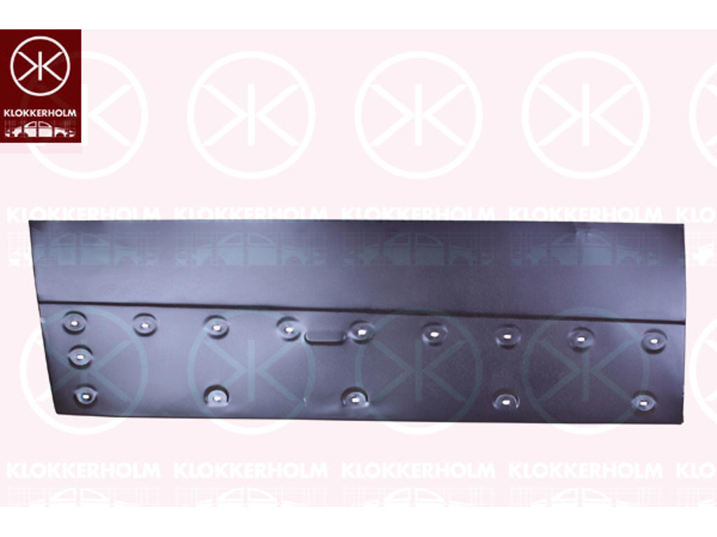 Door, body, Fitting Position: Sliding Door, Right Rear, Repair Panel, Lower Section, Outer section
