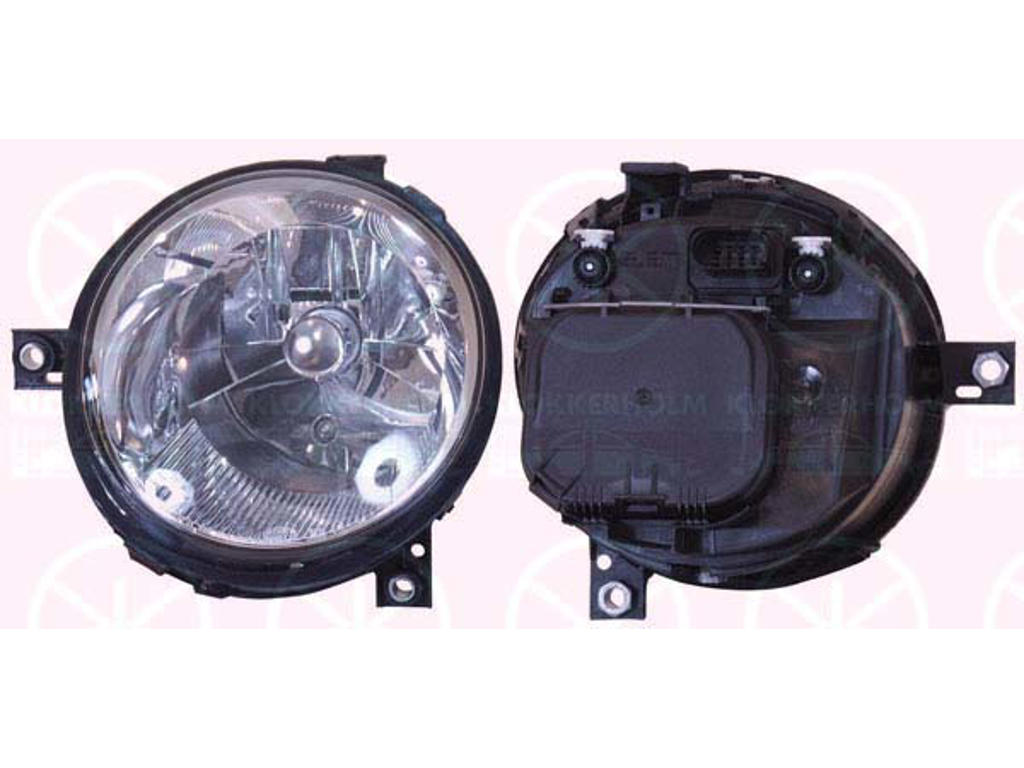 Headlight, H4, with motor for headlamp levelling, Bosch, Left, Illuminance [lx]: 17.5