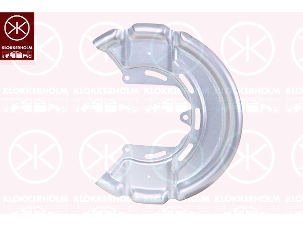 Bromssköld, Bakaxel