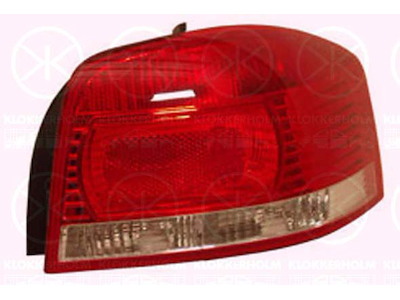Tail Light Assembly, without bulb holder, Right