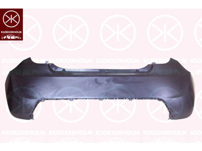 Bumper, Rear, Smooth