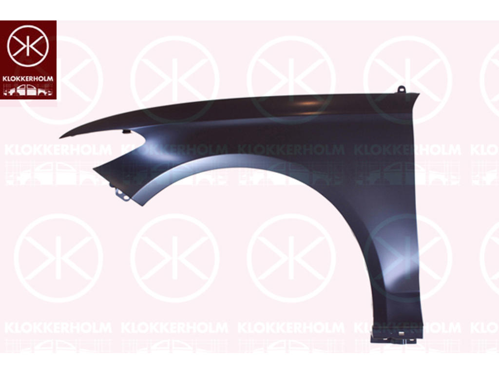 Wing, Steel, Left Front, Zinc-coated