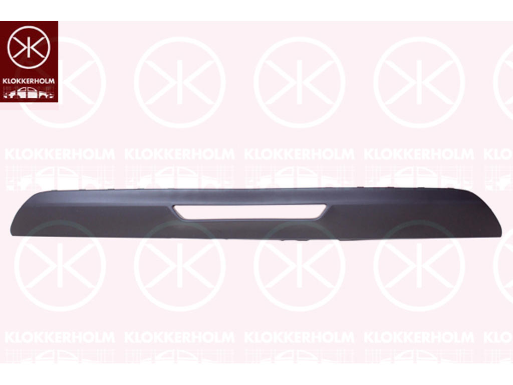 Spoiler, Rear, black