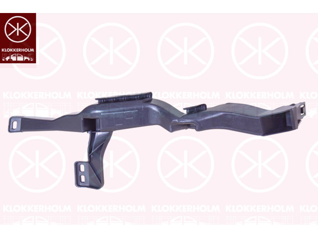 Mounting Bracket, bumper, Plastic, Right Front