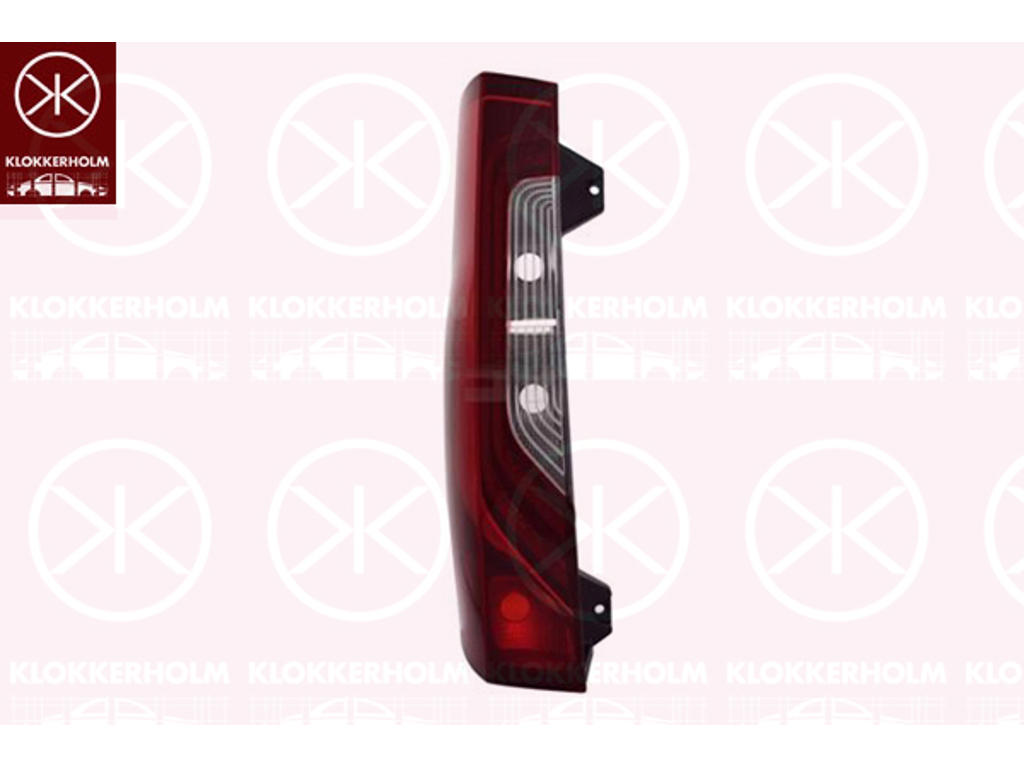 Tail Light Assembly, Right, LED, PY21W, P21W, without bulb holder