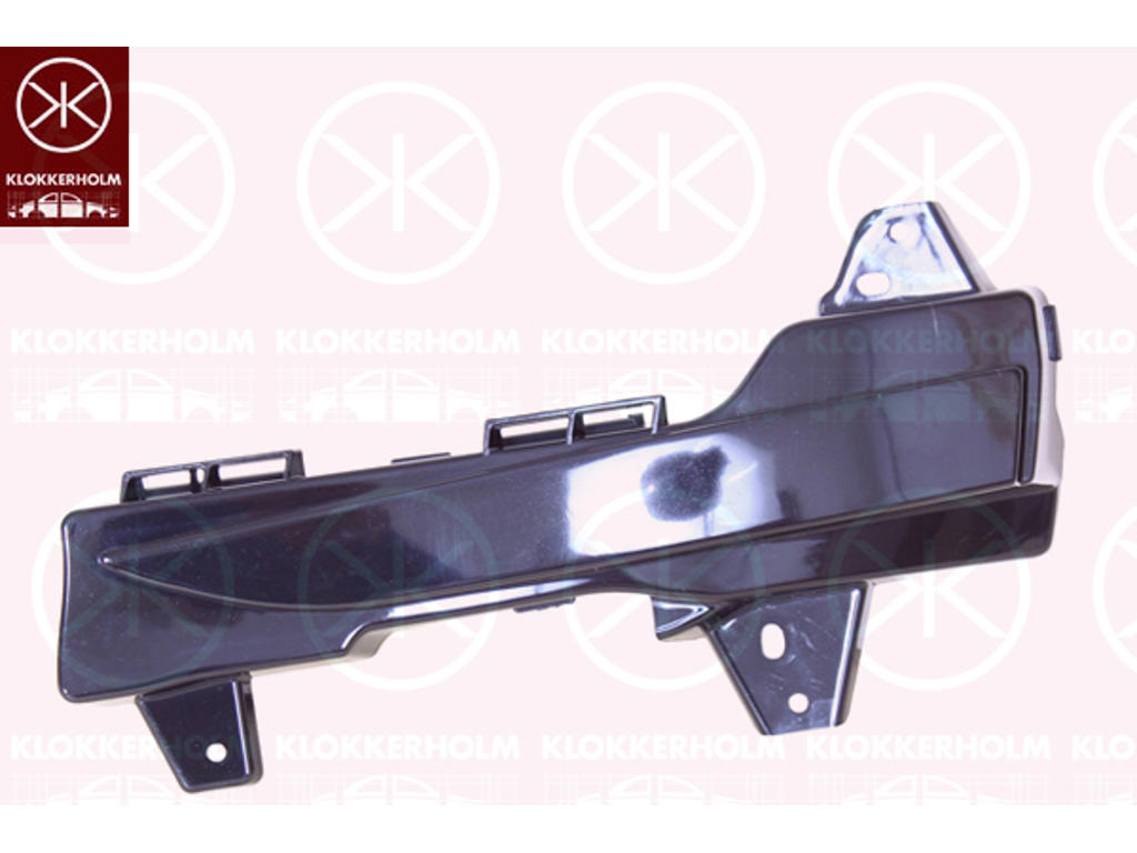 Ventilation Grilles, bumper, Right Front, without hole(s) for fog lights
