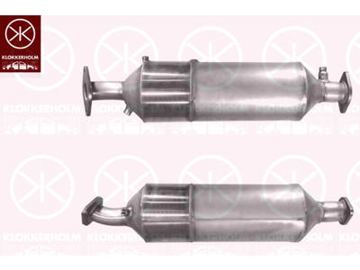 Soot/Particulate Filter, exhaust system, for vehicles with soot particulate filter, Silicon carbide, Up to Euro 4
