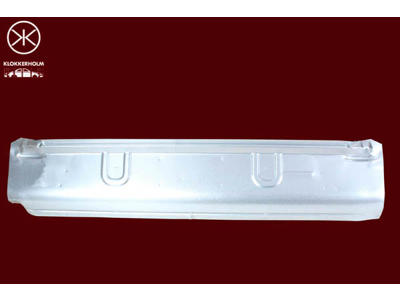 Bagpanel, Endeplade, underste del