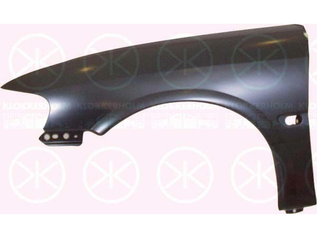 Wing, Right Front, with hole for direction indicator