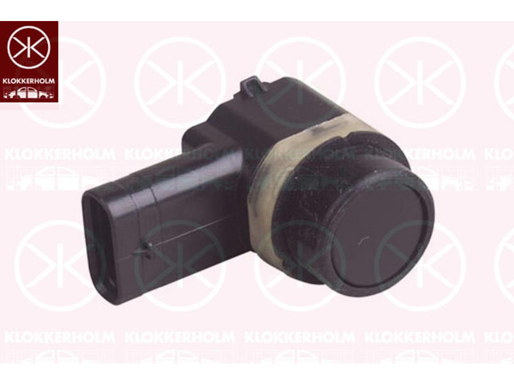 Sensor, parkeringshjälp, Fram, sidoinstallation, Antal stickkontakter: 3, lackerbar, ultraljudsensor