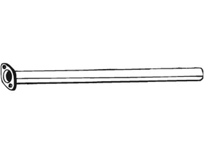 Exhaust Pipe, See accessories list for additionally required parts:  