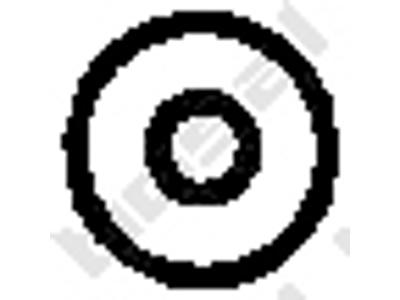Fjäderring, avgassystem, "1 Pack=10 Pcs", Gängmått: M10, Tjocklek [mm.]: 2, Ytterdiameter [mm]: 21, DIN/ ISO: DIN 125