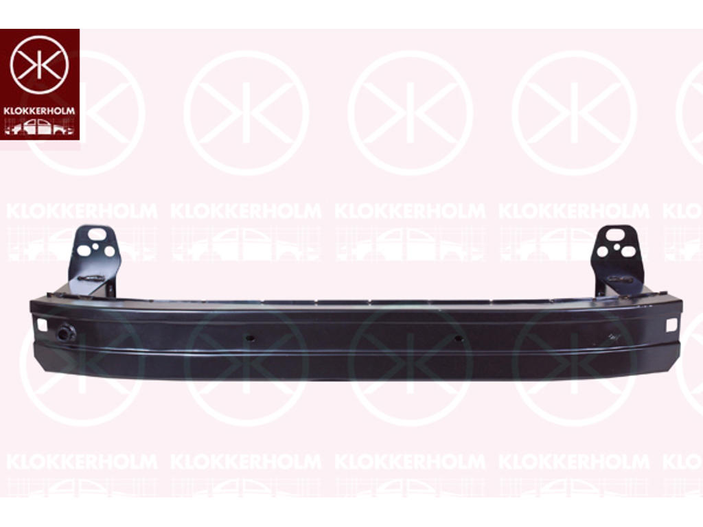 Support, bumper, Steel, Front