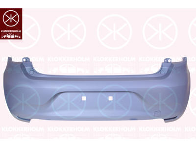 Bumper, w/primer, Rear