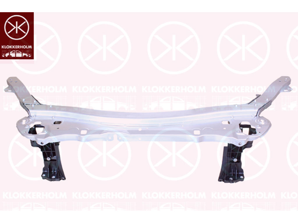 Frontplåt, aluminium, låsbleck, överdel