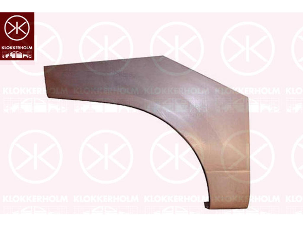 Quarter Panel, Right, Wheel Arch Border, Repair Panel