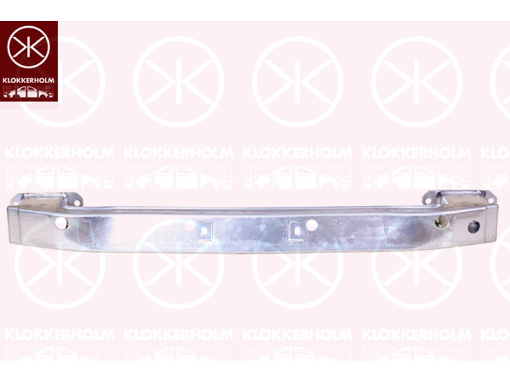 Support, bumper, Rear, Aluminium