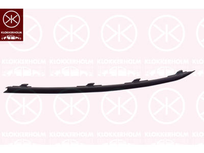 Ehis-/kaitseliist,Põrkeraud, must, ees paremal