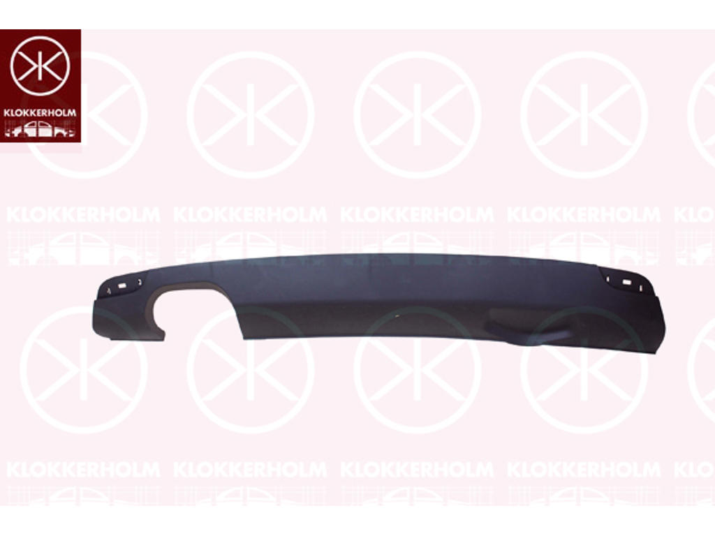 Spoiler, Bak, Avgassystem: Dubbel-slutrör