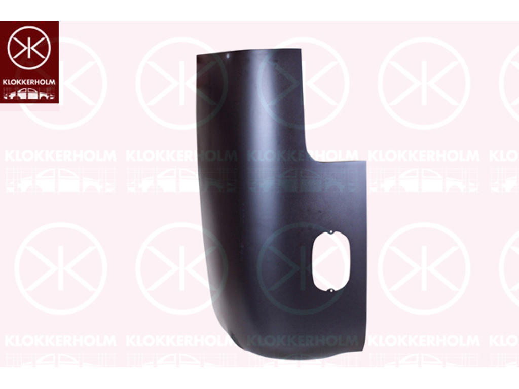 Panneau arrière, arrière gauche, Hauteur [cm]: 84, Tôle de réparation, Tôle angulaire